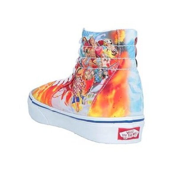 Vans X ONE PIECE SK8-HI SHOES 'Punk Hazard' VN0007NS448 Size: 9 Mens NIB - Picture 3 of 5